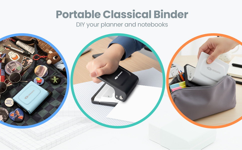 Handheld Manual Book Binder