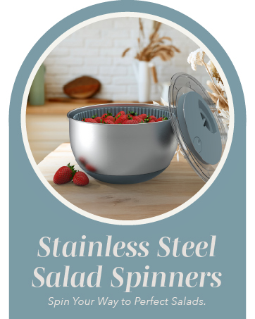 Stainless Steel Salad Spinner