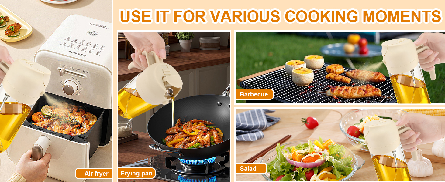 Use it for various cooking moments