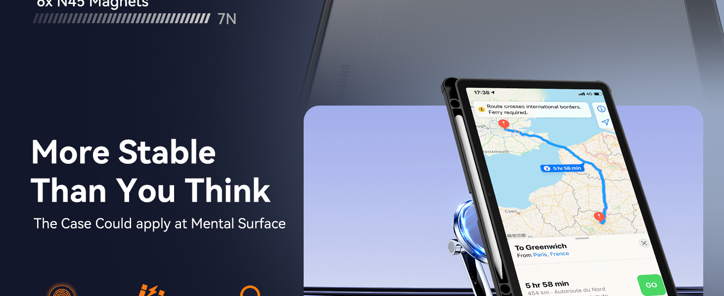 samsung galaxy tab a11 plus 11&amp;amp;#34; case magnetic samsung tab a9 plus case magnetic black case