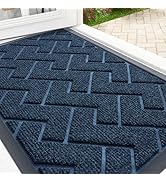 OLANLY Front Door Mat Indoor Outdoor Entrance, Waterproof All-Season, All-Weather Welcome Doormat...