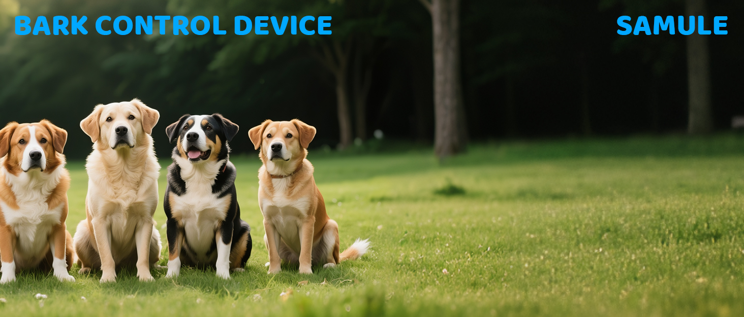SAMULE Ultrasonic Dog Bark Deterrent Device