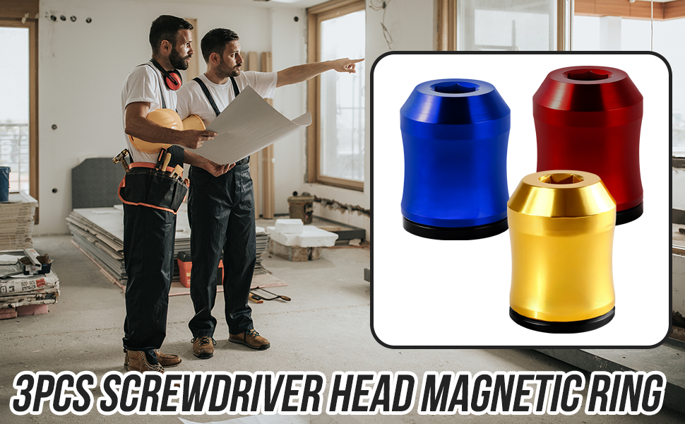 Screwdriver Head Magnetic Ring