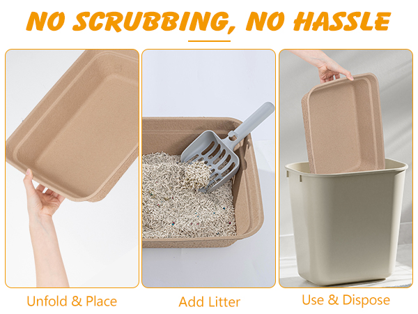 Disposable Cat Litter Box