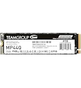 TEAMGROUP MP44Q 4TB SLC Cache Gen 4x4 M.2 2280 PCIe 4.0 w/NVMe Laptop Desktop NUC NAS SSD Read/Wr...