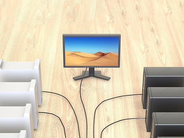 4 port kvm switch vga