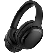 MOVSSOU Hybrid Active Noise Cancelling Headphones, Bluetooth Headphones Wireless Over Ear Headpho...