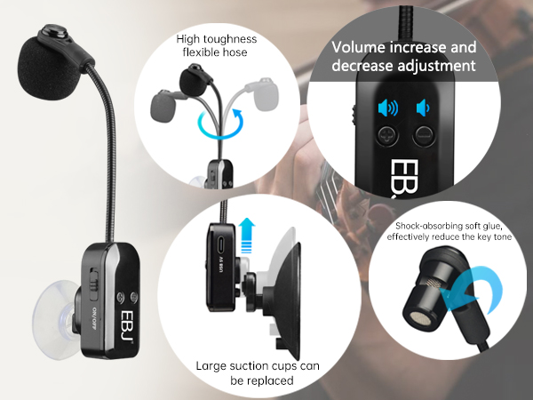 Suction cup microphone introduction