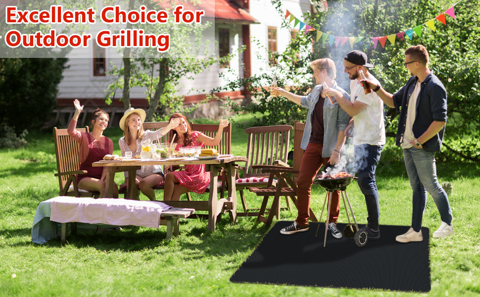 grill mats for outdoor grill
