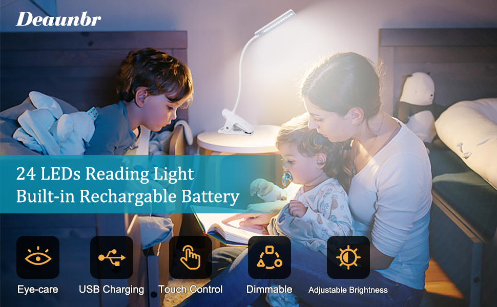 clip on desk lamp led reading light book light bed lamp reading light lights for books in bed