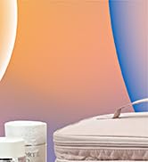 NISHEL Large Double Layer Travel Makeup Bag Women, Large Cosmetic Case, Organizer for Travel-Size...