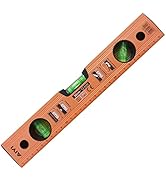 DOWELL 12 Inch Magnetic Spirit Level with Imperial scale, 3 Different Bubbles-45°/90°/180°HY030660