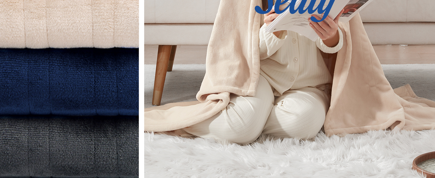 electric blanket throw