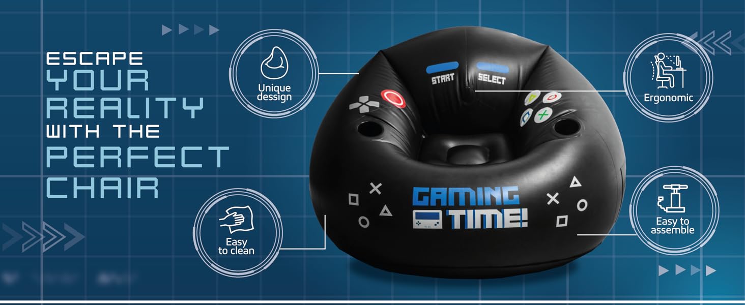inflatable gaming chair