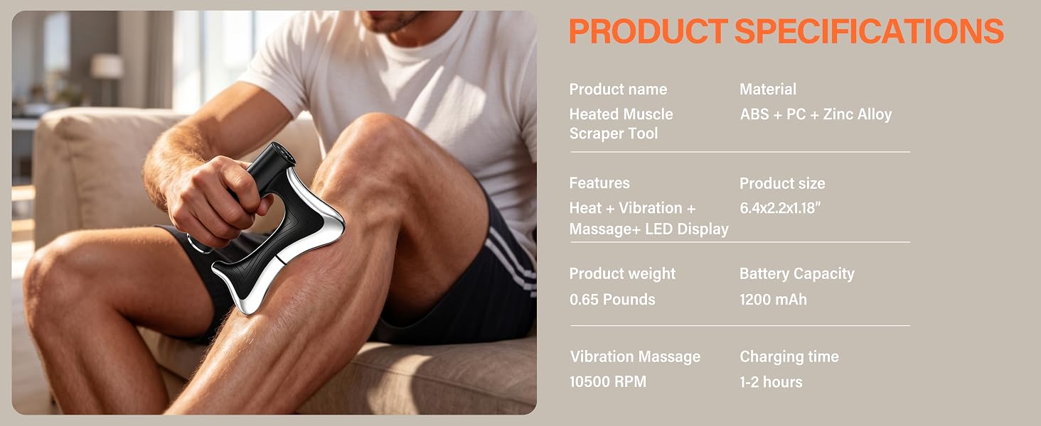 Heated Muscle Scraper Tool