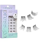i-ENVY Press&amp;Go Self-Adhesive Eyelashes, No Glue Needed False Eyelash Clusters, Easy Application ...