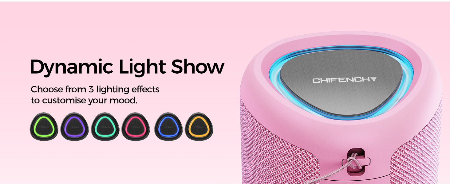speaker with lights