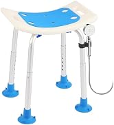 pxsulliao Bath Seat Bathroom Bathtub Foldable Shower Chair Stool for Adults,Seniors and Disabled,...