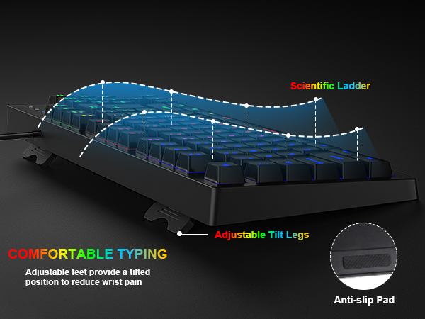 ergonomic keyboard and mouse
