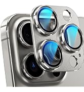 YWXTW for Pro/Pro Max Camera Lens Protector, [1:1 Perfect Fit] Matte Metal Anti Scratch Tempered ...