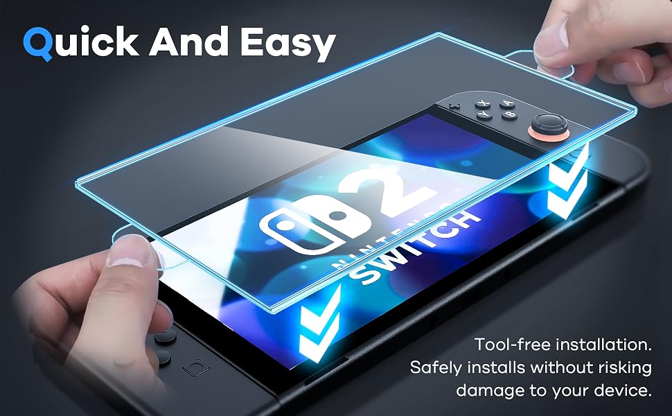 for Nintendo Switch 2 screen protector