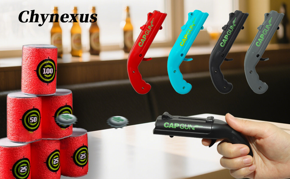 cap gun,bottle cap gun,bottle cap shooter,bottle opener gun,cap gun bottle opener,beer bottle opener