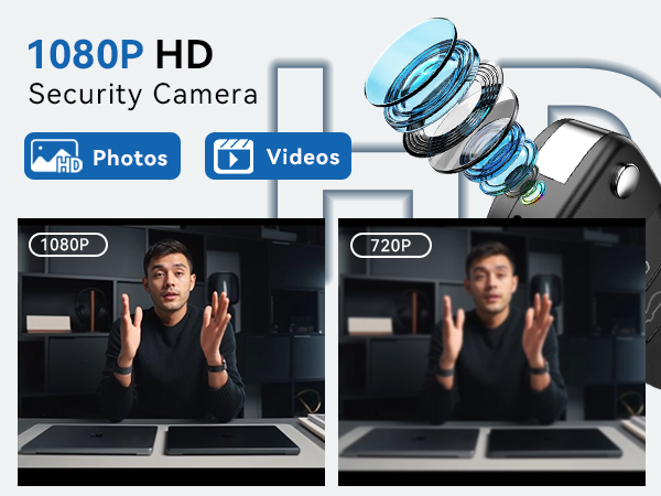 hidden camera with audio/video