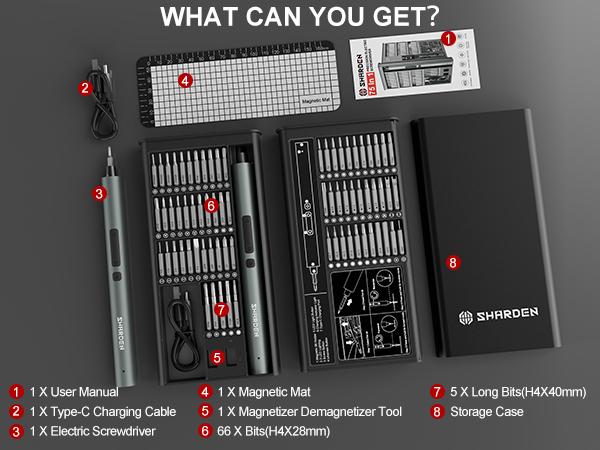 power screwdriver cordless rechargeable