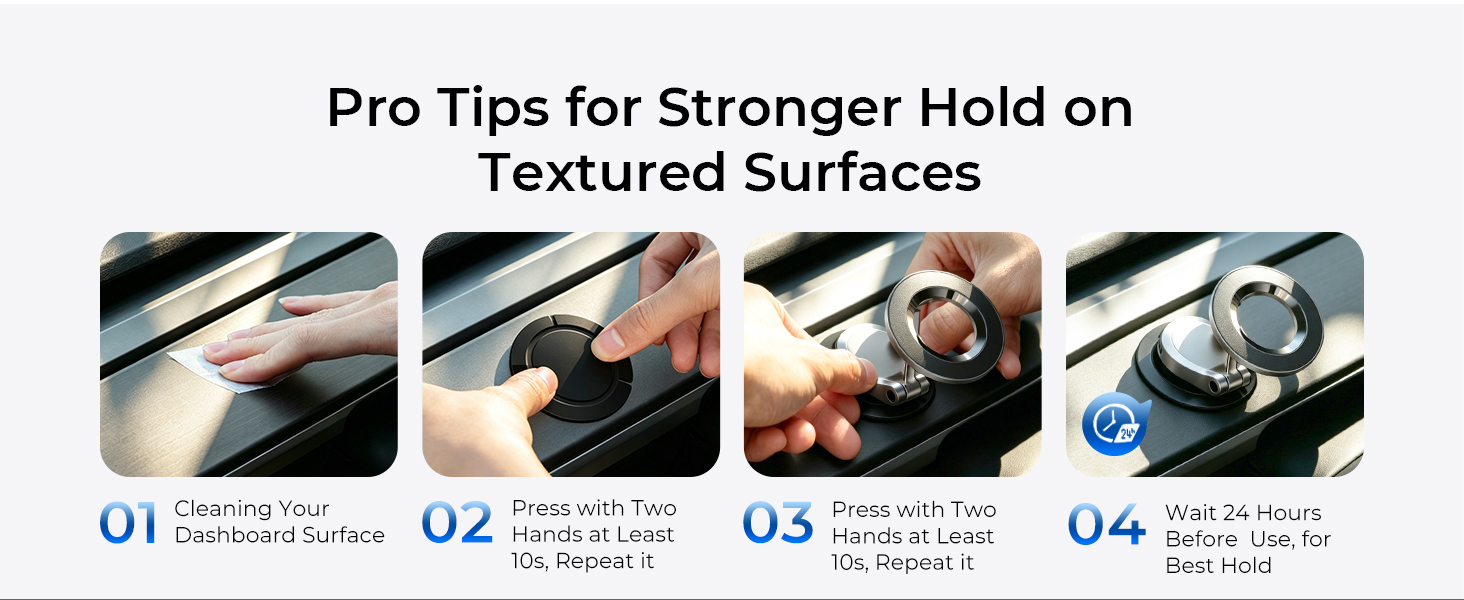 magnetic phone holder for car