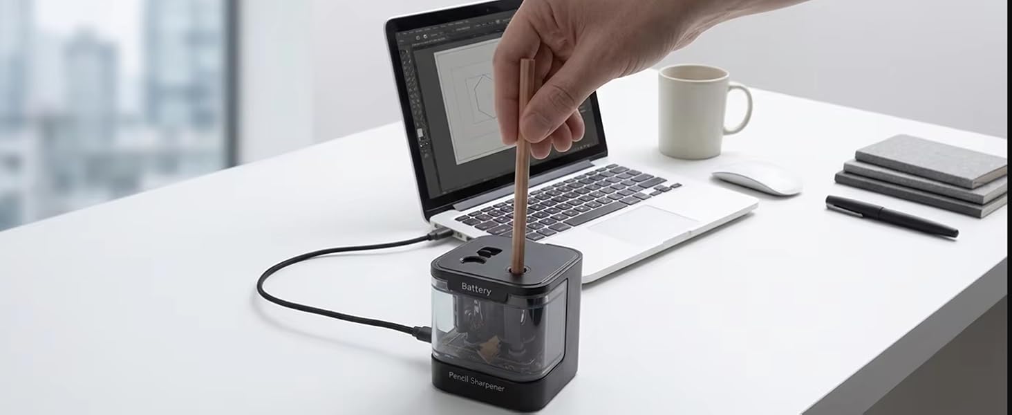 DUAL POWER PENCIL SHARPENER