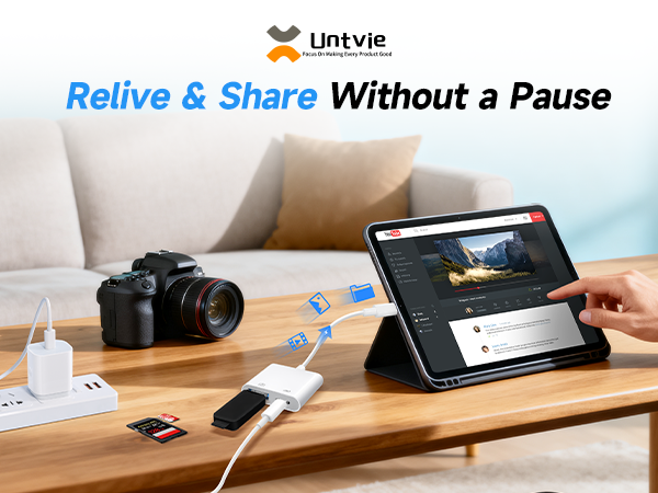 Lightning to USB Camera Adapter