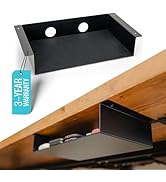 COREMINDED Under Desk Storage Shelf, Under Desk Tray, Carbon Steel Under Shelf Storage, Under The...