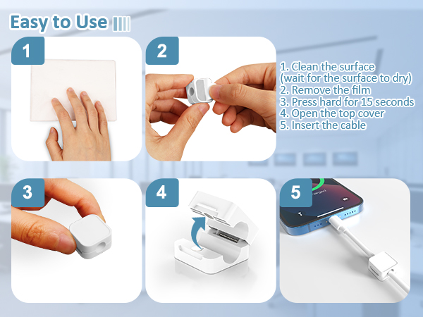 magnetic cable holder