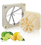 WICHEMI 8 Section Blade With Push Block Commercial Fruit Cutter Blade Replacement for Commercial ...