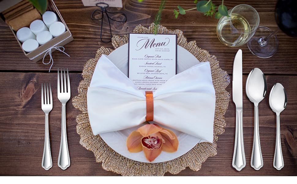 77-Piece Silverware Set