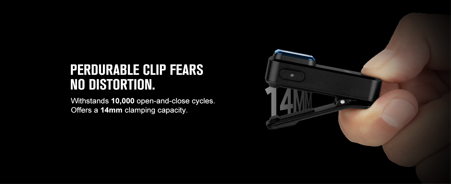 More durable to clip something about 14 mm in thickness