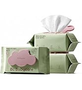 Bc Babycare Cloud Moist Baby Wipes, Thick &amp; XL, 99% Water, Ultra-Hydrating, Unscented, Hypoallerg...