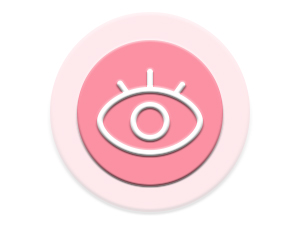 visual timer features a clear, bright display