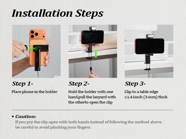 airplane phone holder