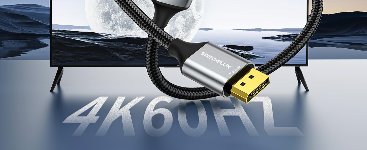 dp to hdmi cable 4K60Hz