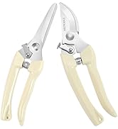 Premium garden shears, meperez pruning scissors gardening tools, pruners for flower, bushes, rose...