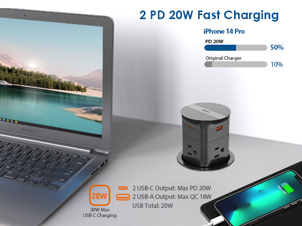 pop up outlet for kitchen countertop