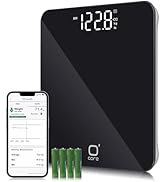 O'CARE Smart Scale for Body Weight and BMI Weighing,High Accuracy Digital Bathroom Scale with LED...