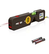 PREXISO 4-in-1 Line Laser Level Multipurpose Torpedo Level, 65Ft Alignment Point &amp; 16Ft Laser Lin...