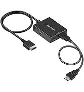Uzifhdhi PS2 to HDMI Converter, PS2 to HDMI Adapter with HDMI Cable for PS2 to HDMI HDTV/Monitor ...