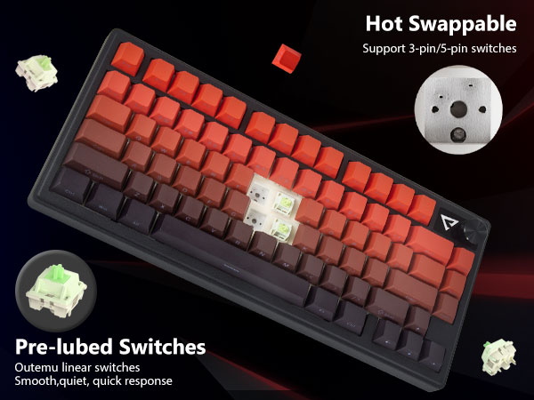 Pre lubed switches
