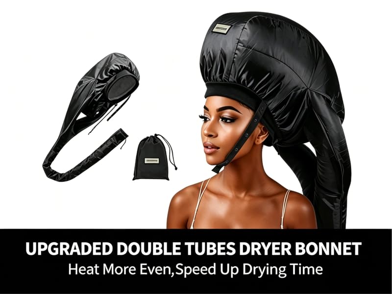 hooded hair dryer