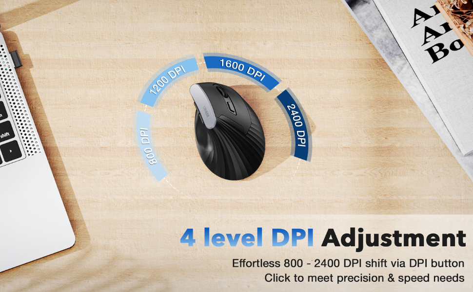 4 level DPI Adjustment