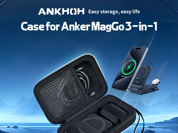 Case for Anker MagGo 3-in-1