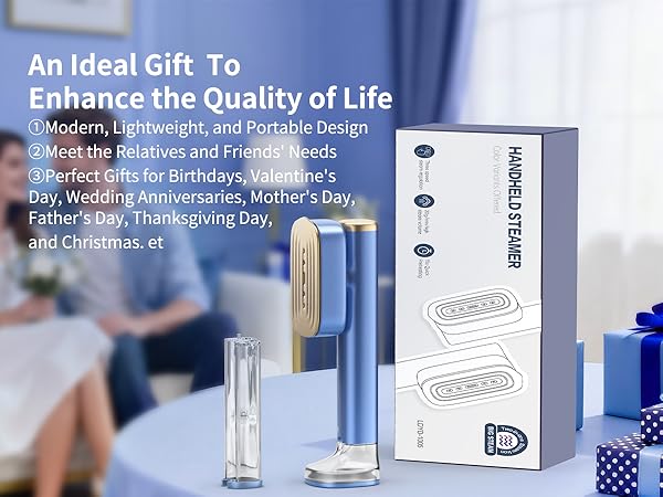 MIYOKO 2-in-1 Garment Steamer for Clothes